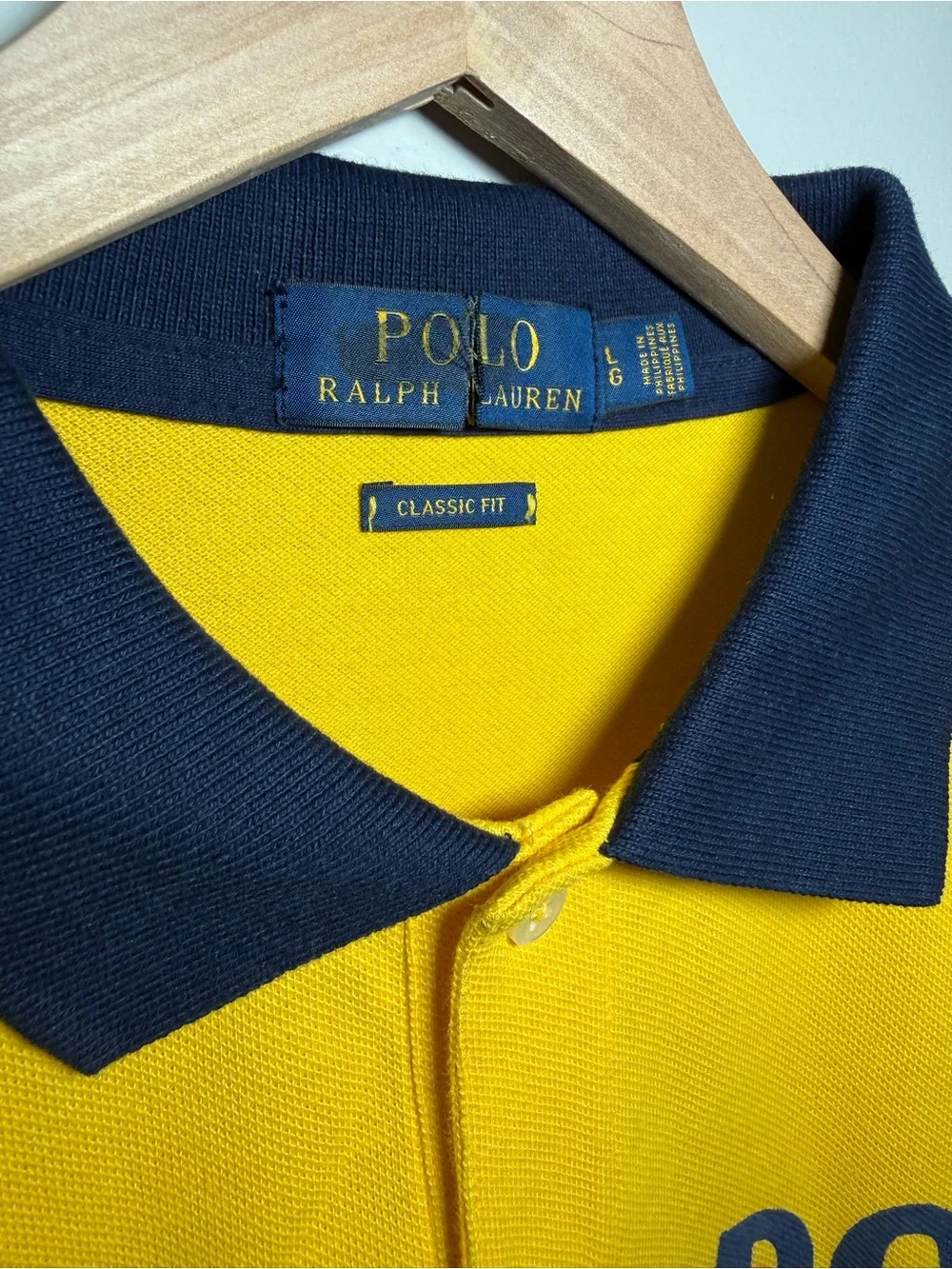 Polo Ralph Lauren Championship Games Big Logo Collared Shirt Olympic Sport Large
